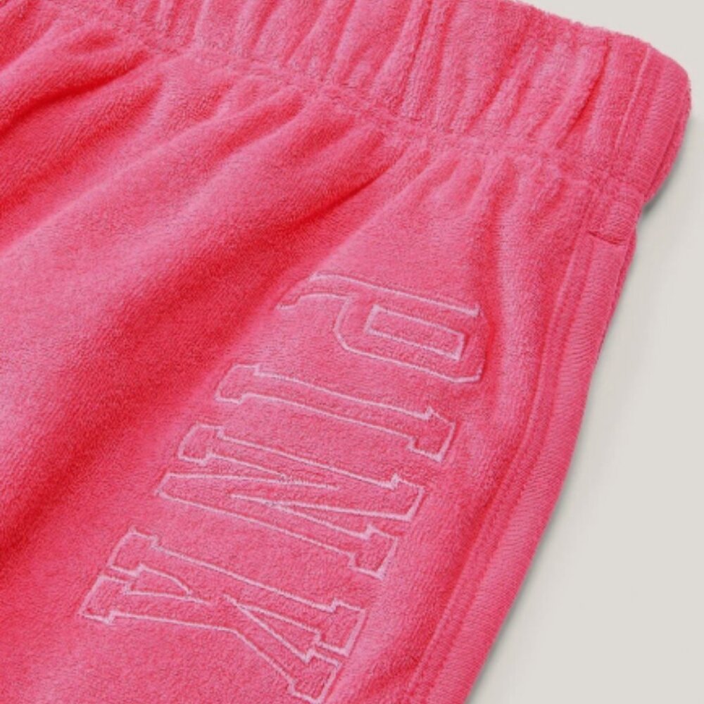 NWT Victoria's Secret PINK Beach Terry Varsity Shorts